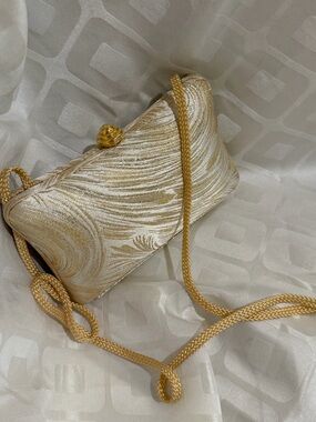 Dillards Gorgeous Gold Evening Bag